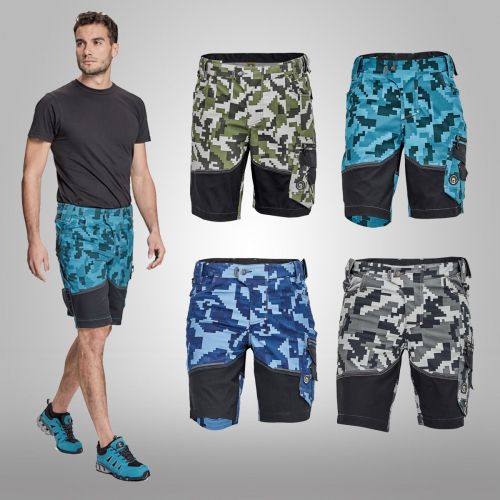 NEURUM CAMOUFLAGE ŠORTKY