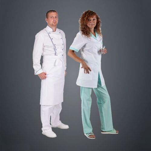 Oděvy lékařské a gastro